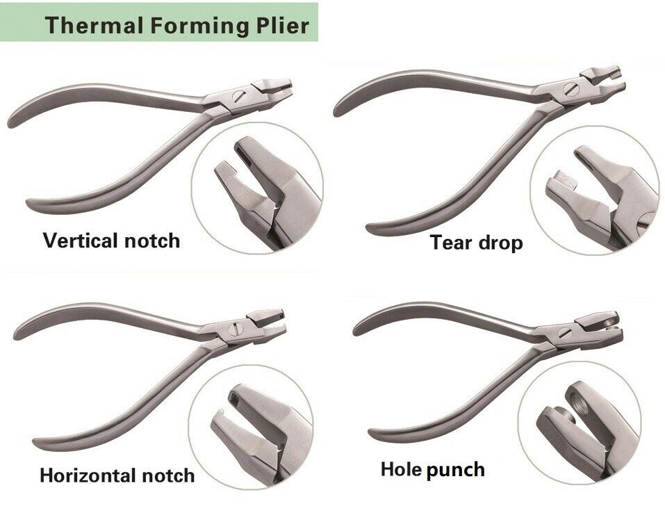 Dental Invisible Pliers Aligner Vertical Horizontal Punch Thermal Forming Plier