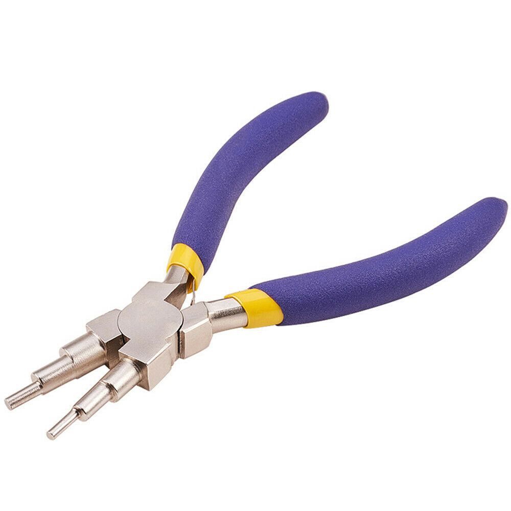 6-in-1 Carbon Steel Jewelry Pliers Bail Making Pliers Ring DIY Handmade Tool