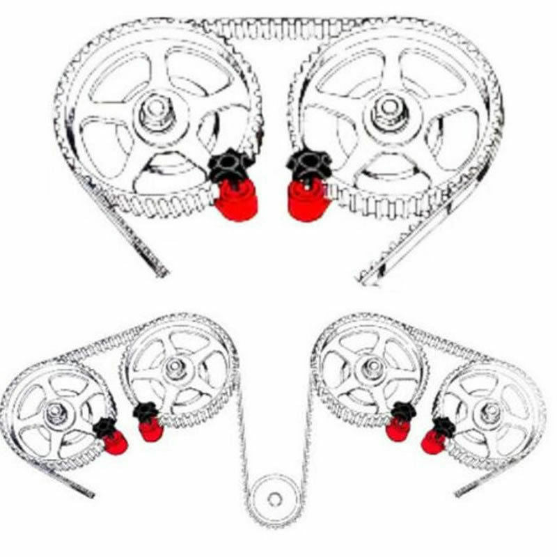 5 X DIY Automobiles Dual Cam Clamp Camshaft Engine Timing Locking Tool Universal