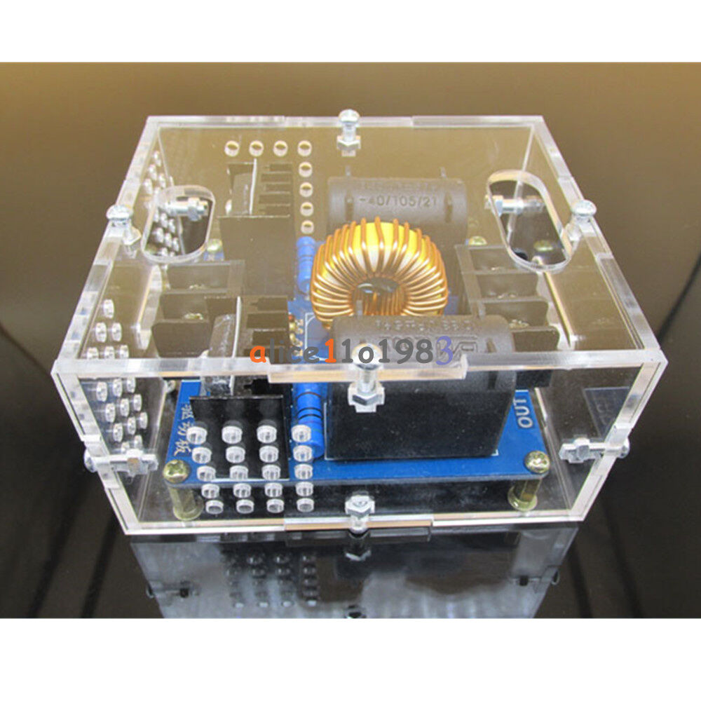 Acrylic Case For ZVS Tesla Flyback Driver ZeroVoltage Switching Inductive Heater