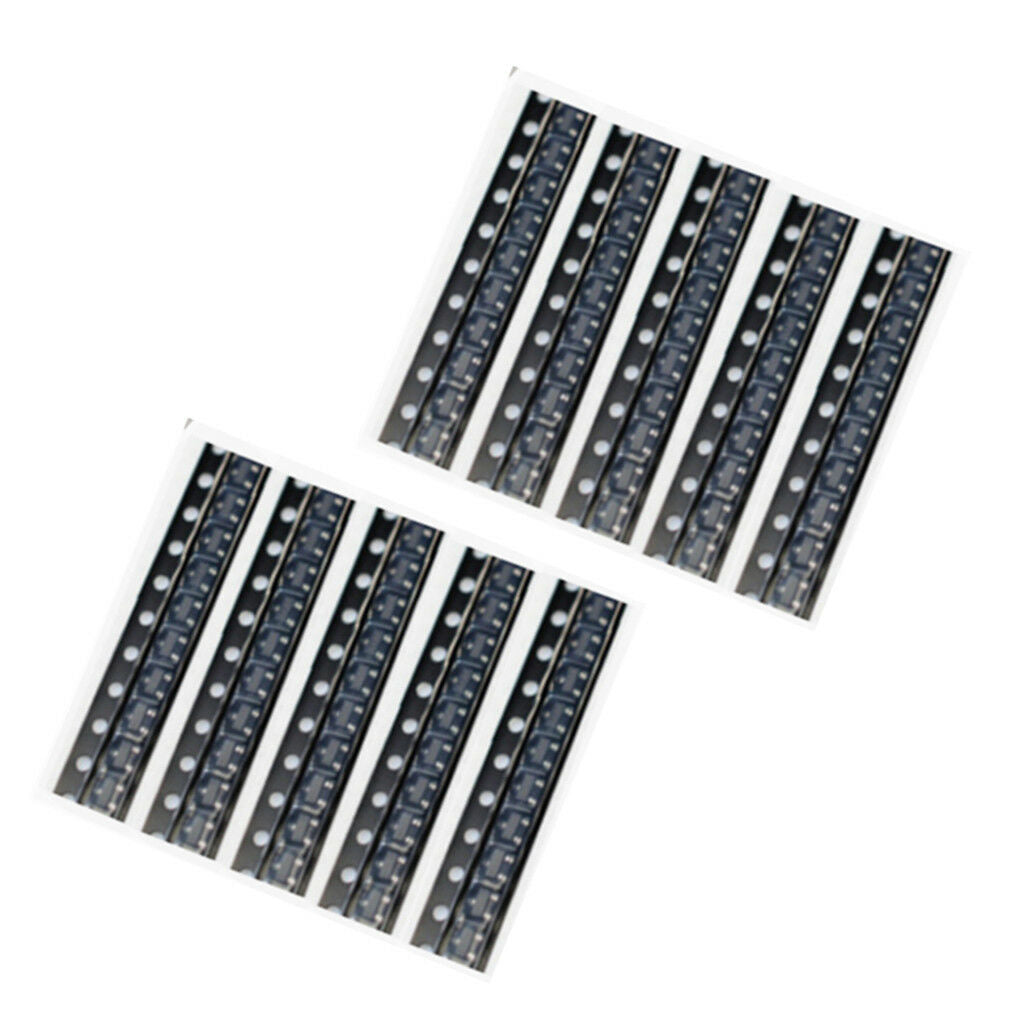 100 x bc848b SMD Transistor NPN 45v 0,5a 250mw Code 1kp SOT-23