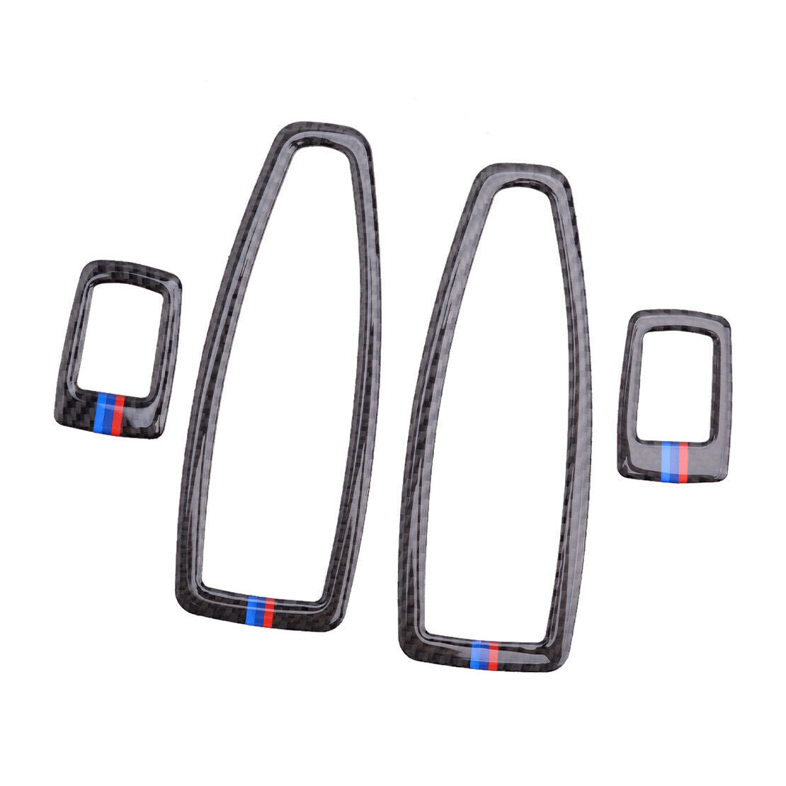 Carbon Fiber Window Switch Panel Cover Trim Fits For BMW 1 3 4 Series X1 F48