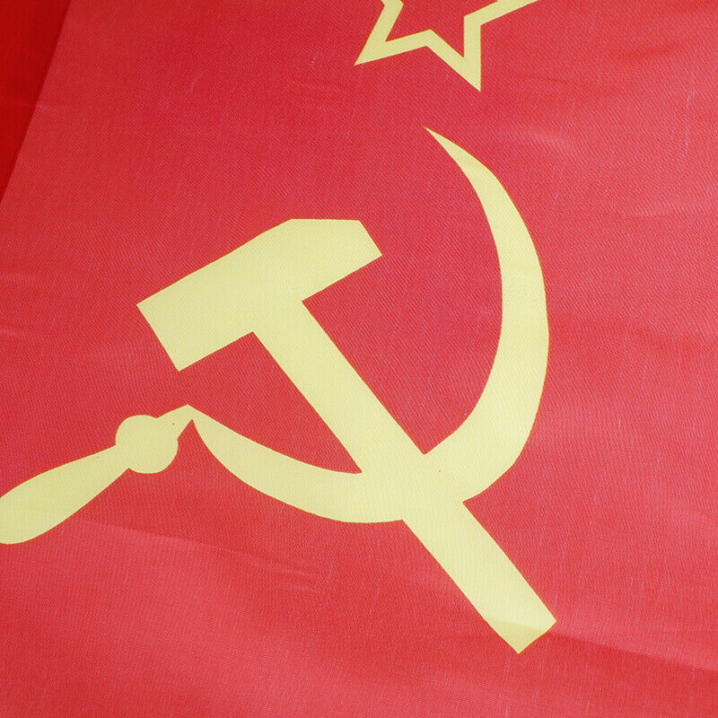 60*90cm Red CCCP Union of Soviet Socialist Republics USSR Flag Banner Hom.l8