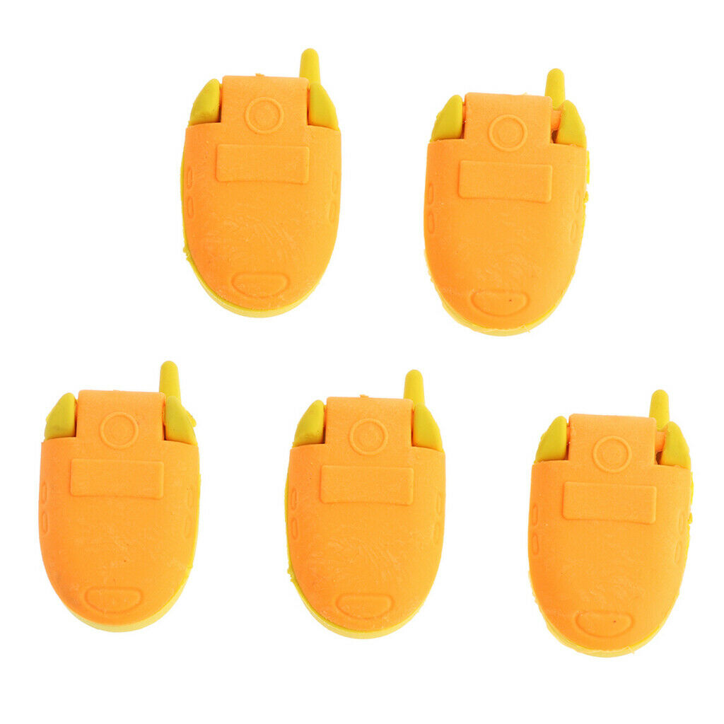 5pcs/Pack Creative Cartoon Mobile Phone Shaped Pencil Rubber Erasers Gift