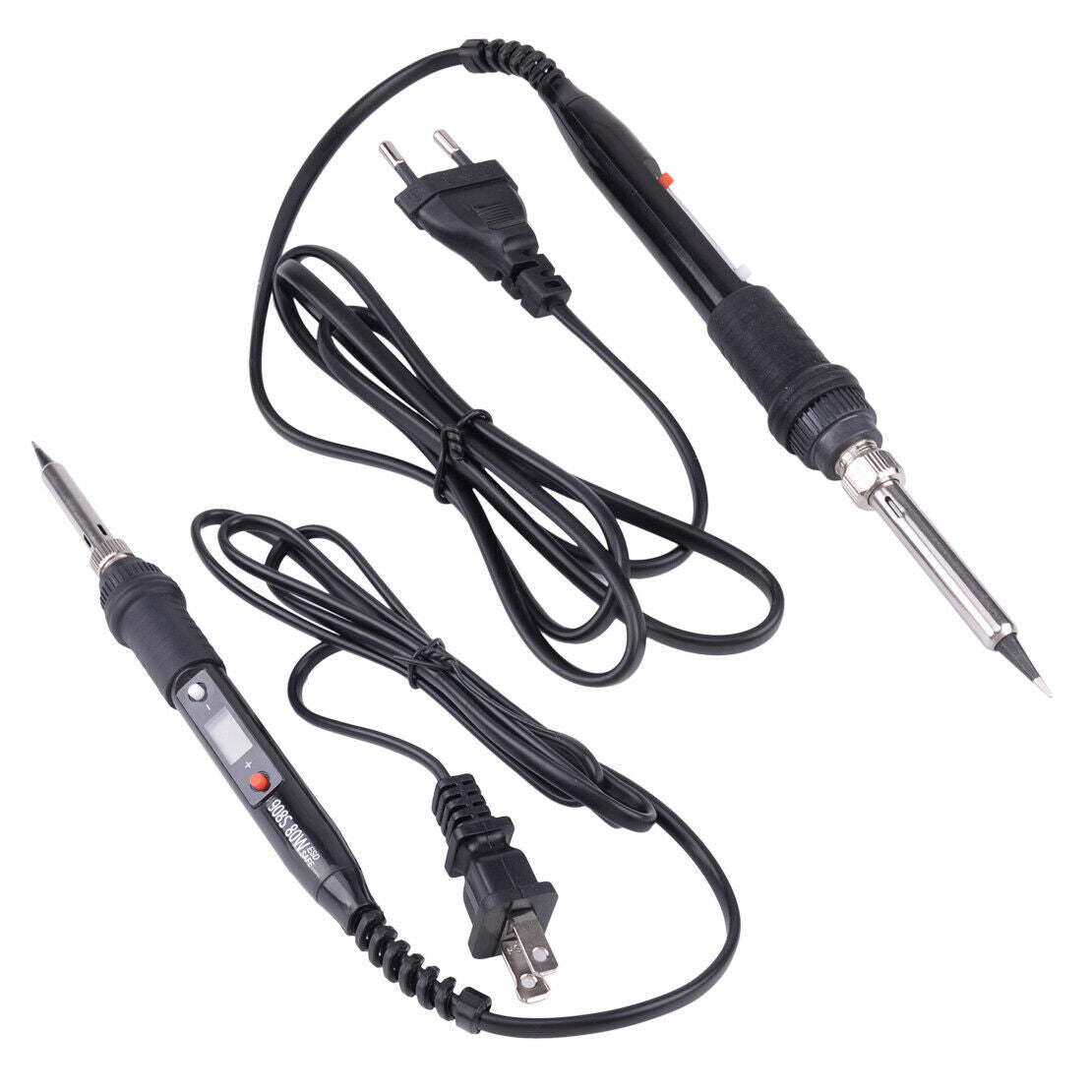 Equipment 80W Soldering Iron Digital LCD Electric Welding Solder Wire Tweezer An