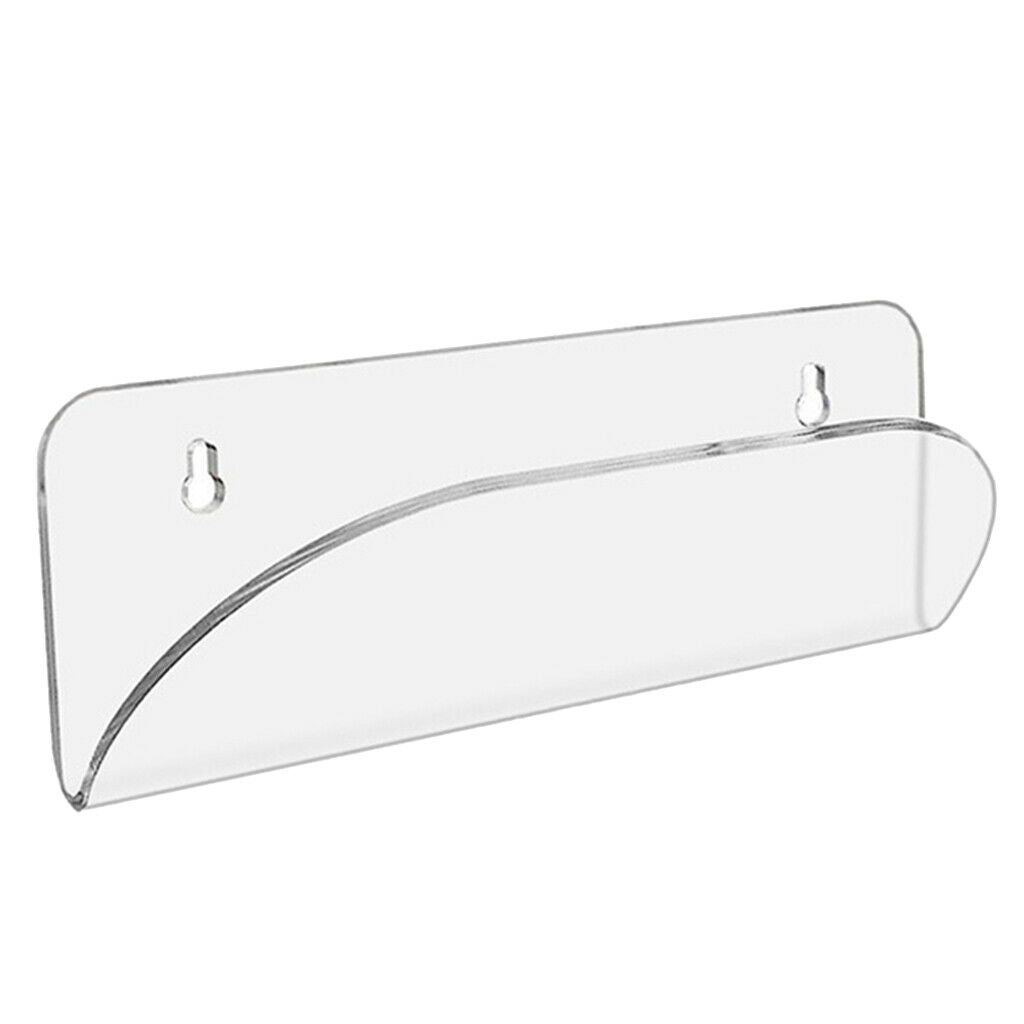 Transparent Longboard Skateboard Wall Hanging Acrylic Rack Display Hanger
