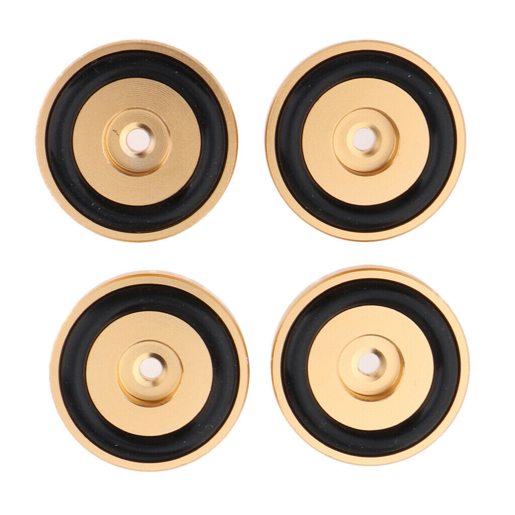 4pcs 40mm Speaker Shock Absorber Foot Pad Insulation Base Stand