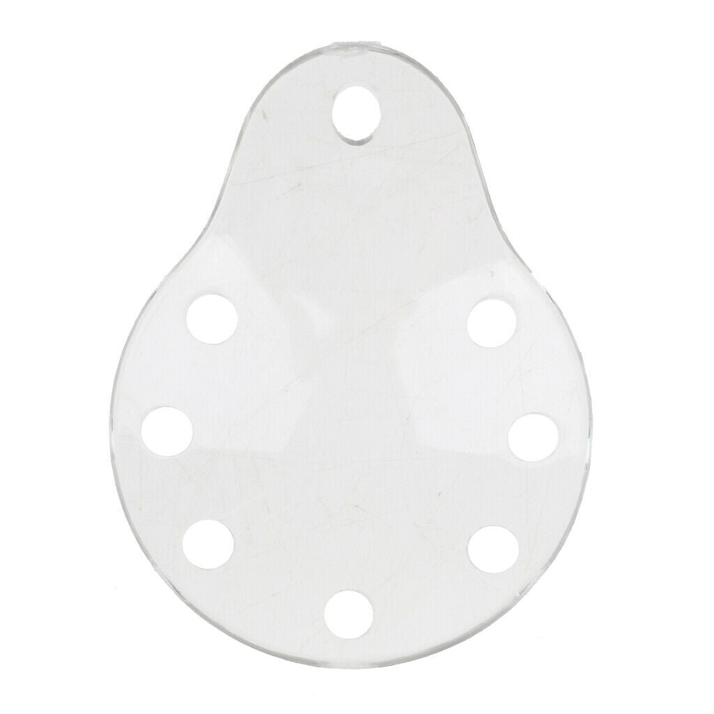2 pcs 8 Holes Plastic Ventilated Eye Shield Cover Ventilation Reduces Fogging