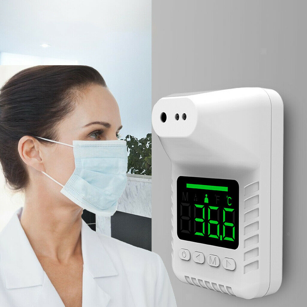 Touch Free Infrared Automatic Thermometer Instant Read Home School Public