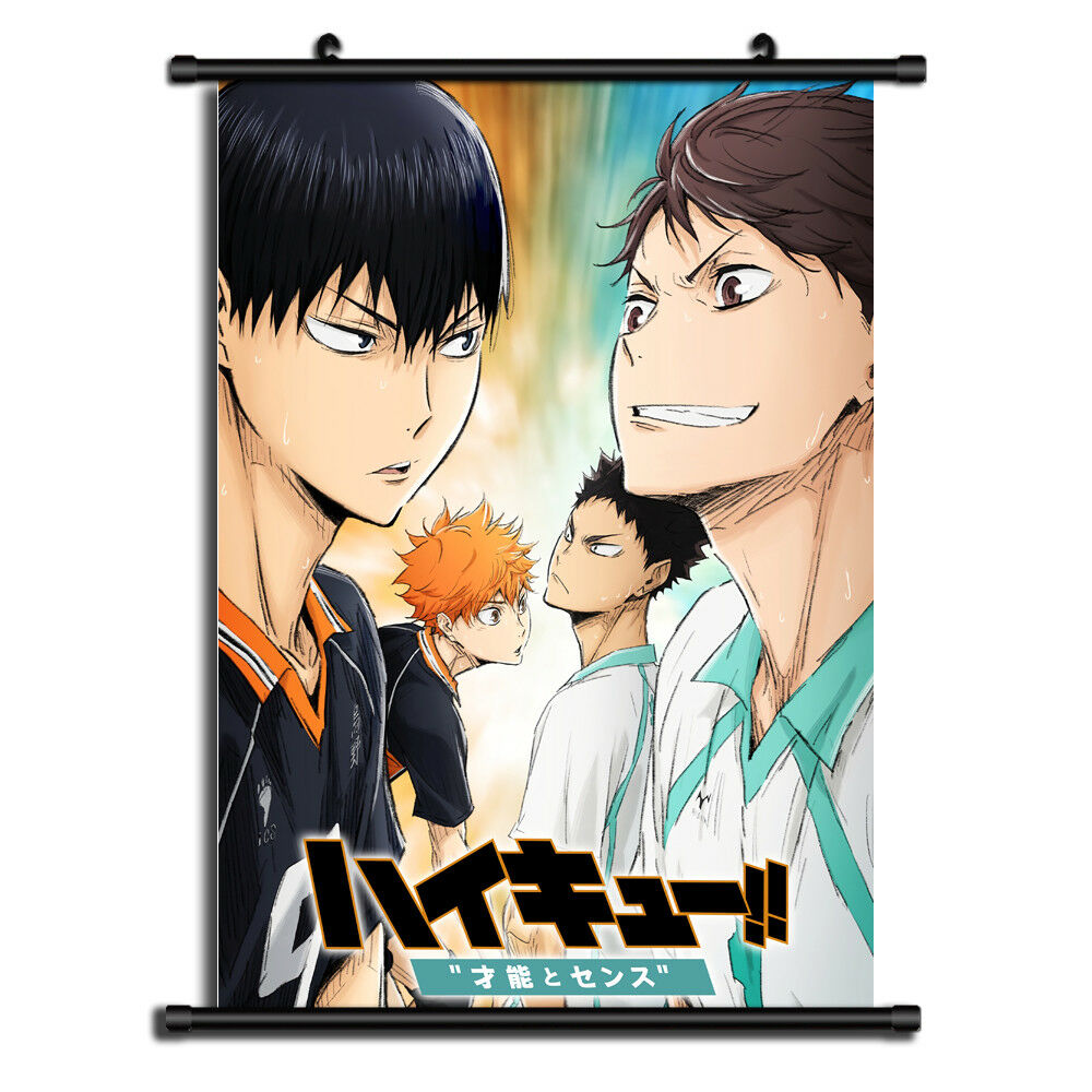 Haikyuu!! Haikyuu Anime Wall Art Home Decoration Scroll Poster