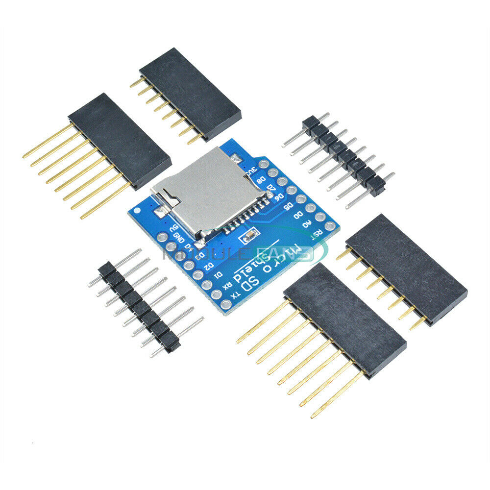 Micro SD Shield for WeMos D1 mini TF, ESP8266, Arduino