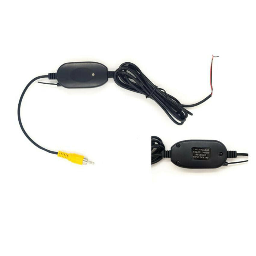 50M Range 2.4GHz Wireless Video Transmitter and Receiver for Car Backup Cam