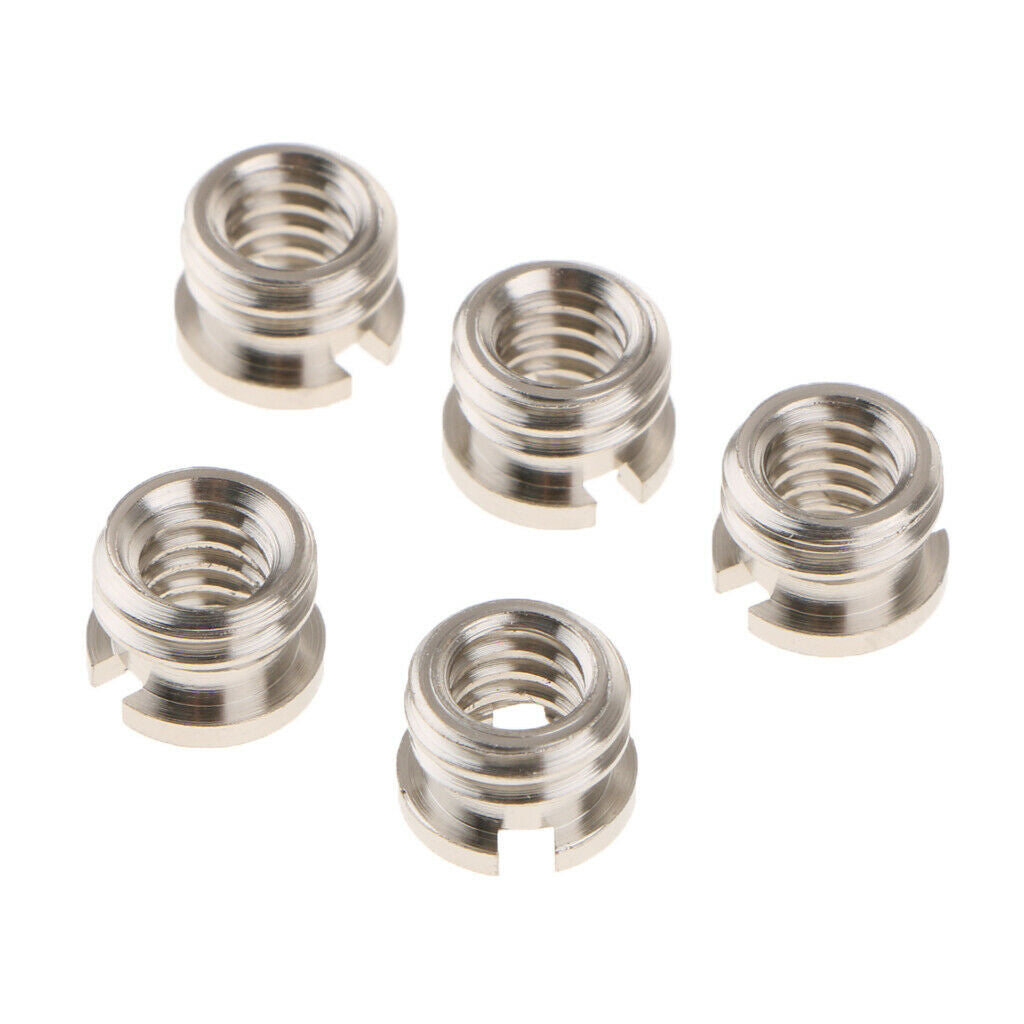 Screw Adapter Converter Bolt 1/4" to 3/8" Male for Tripod Monopod Ball Head
