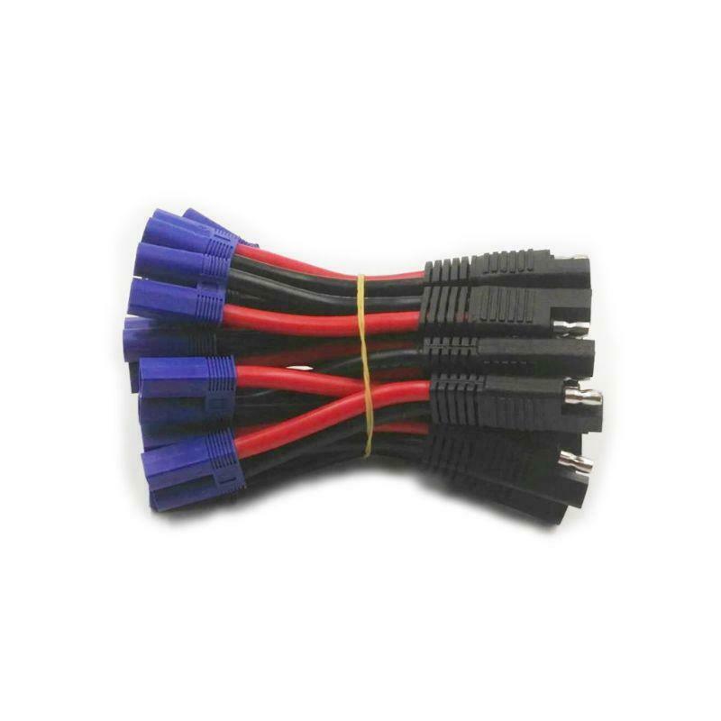 10 AWG SAE To EC5 Male Plug Connector To SAE Power Automotive Adapter Cable Wire