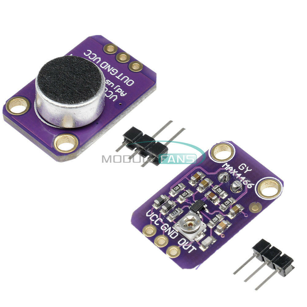 Microphone Amplifier Module MAX4466 w/ Adjustable Gain For Arduino MF