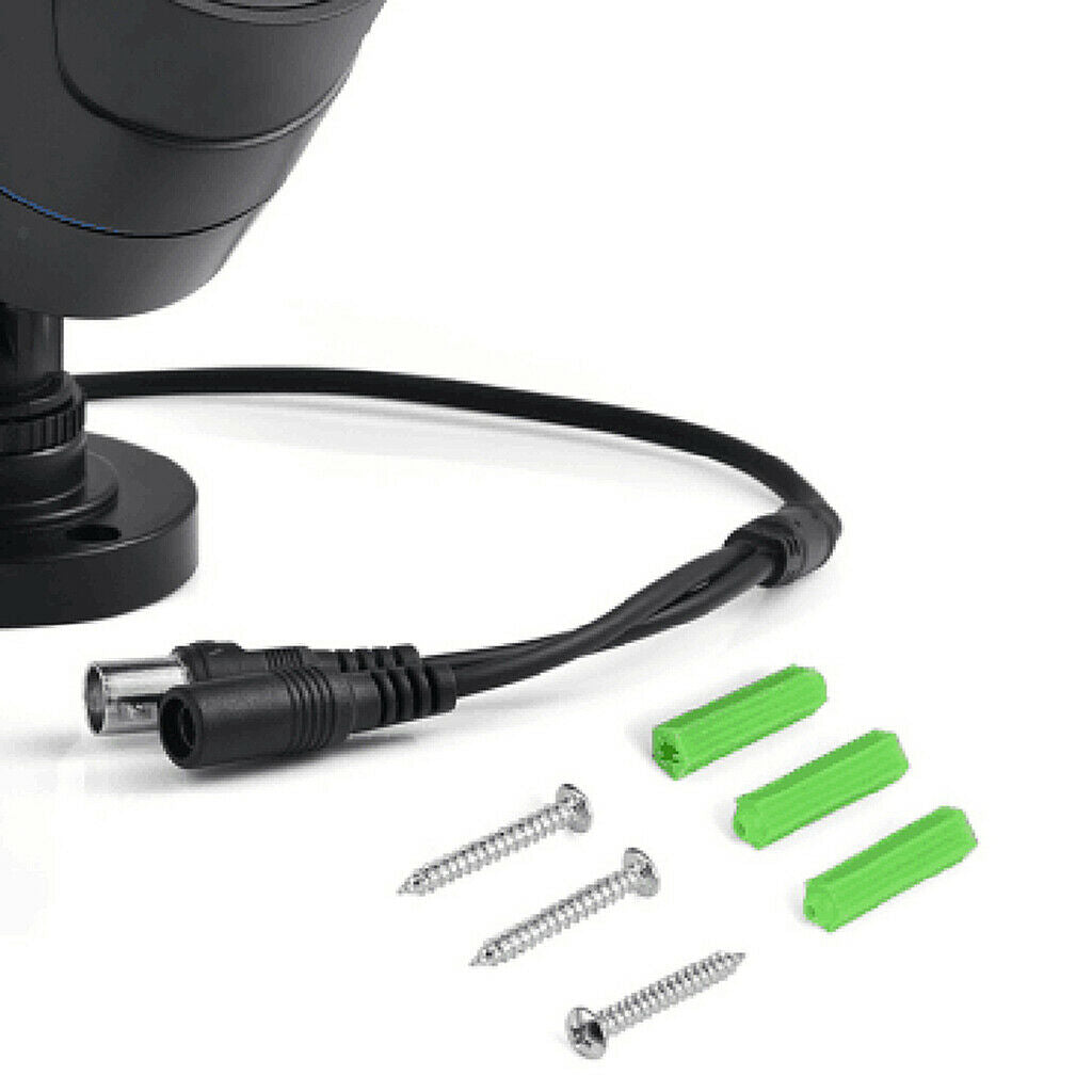 Black High Resolution Bullet Camera Outdoor with Night Vision Waterproof