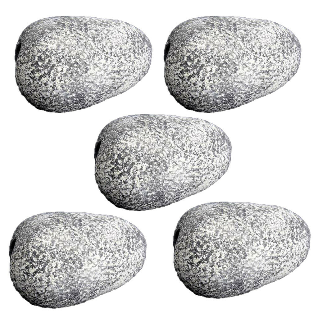 5x Aquarium Ceramic Cichlids Rock Cave Breeding Stone for   Tank Ornament