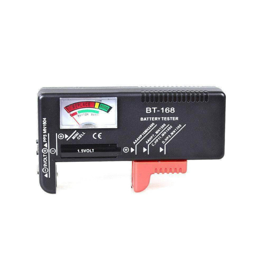 Universal AA/AAA/C/D 9V/1.5V BT-168 Button Cell Battery Volt Check Tester Tool