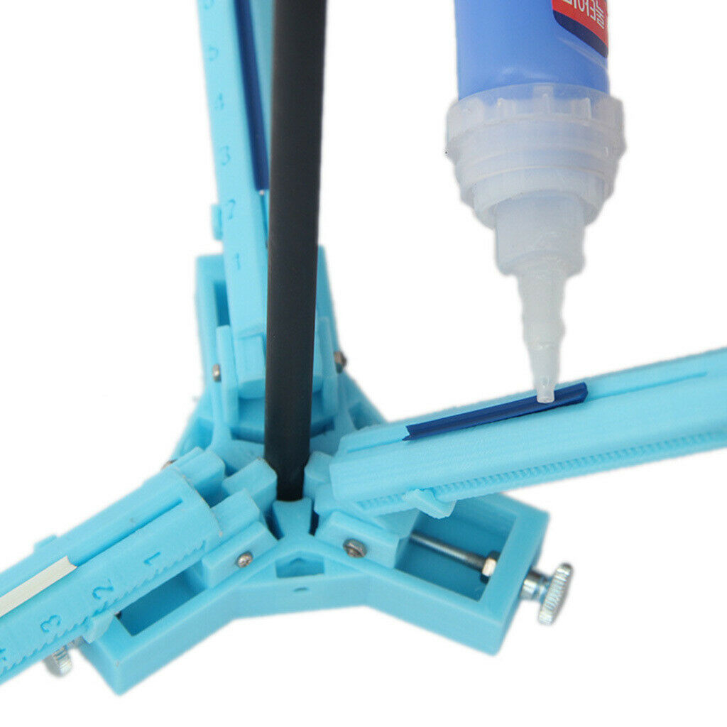 Fletching Jig, Multi-Size Stick Fletches Bonding Tool with Scale for DIY Archery