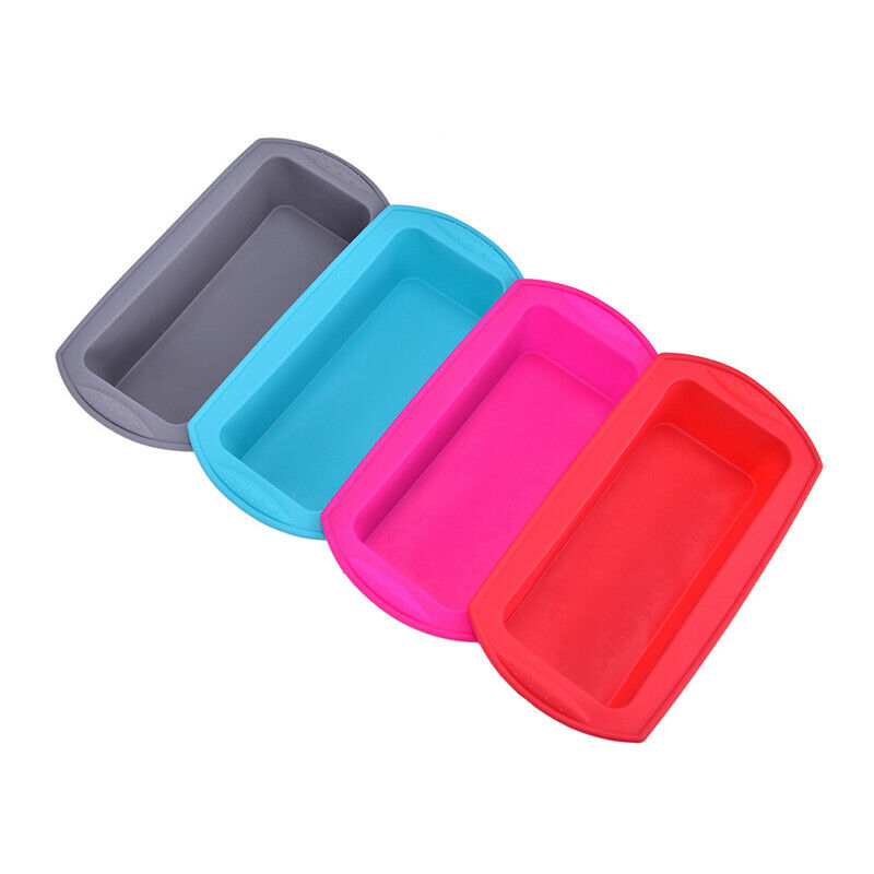 Silicone mold DIY Cold Processing Soap Cake Toast Toast Rectangular To.l8