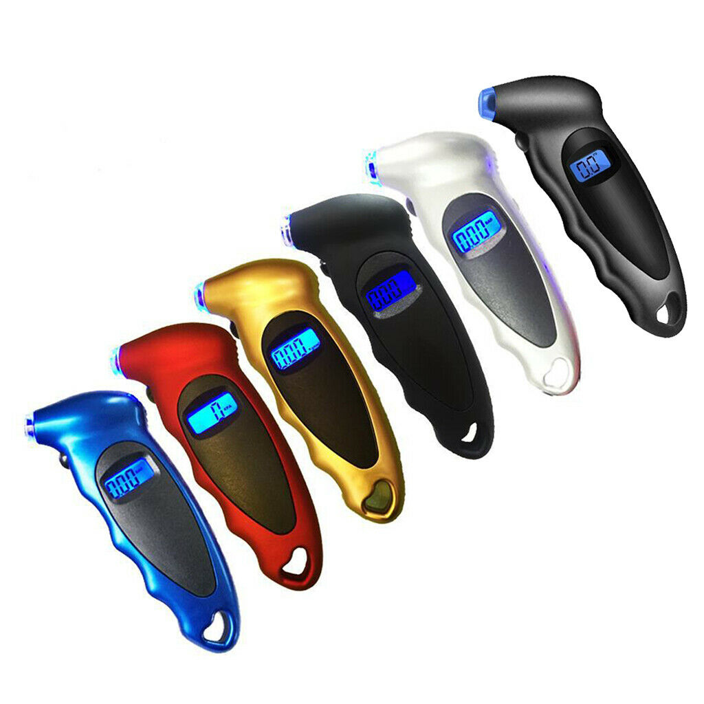 3pcs High-precision Digital Tire Tyre Pressure Gauge Meter Bicycle Bike Car