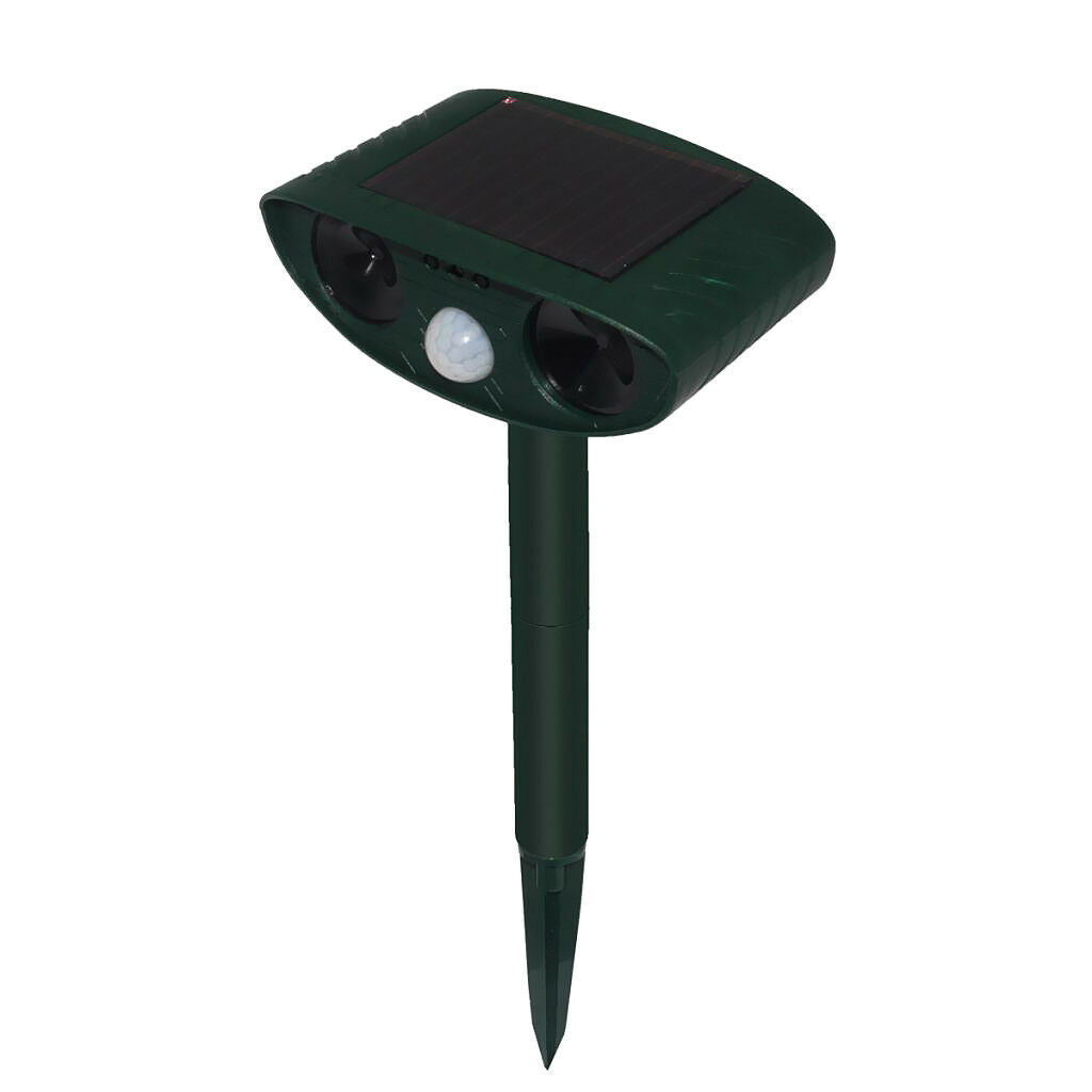 Ultrasonic Solar Cat Dog Repeller Chaser Garden Protector Animal Pets Scarer