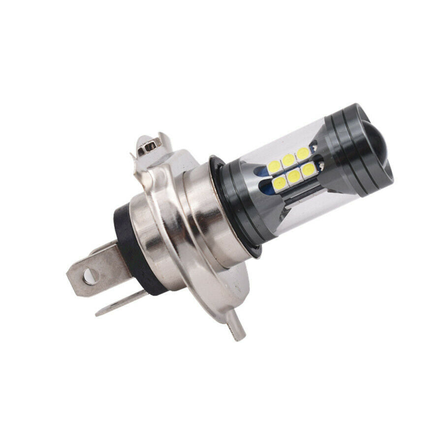 1X H4 9003 HB2 LED Bulbs 100W 990LM Pure White Fog Driving Light Bulb Hi/Lo Beam