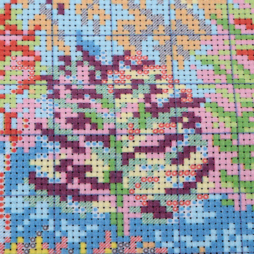 Stamped Cross Stitch Set Embroidery Kit 14Count Aida Cloth - Spring