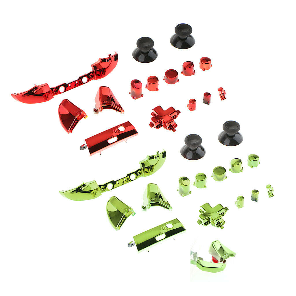 2 X Thumbstick Analog Stick  ABXY Button Set for  One S Controller