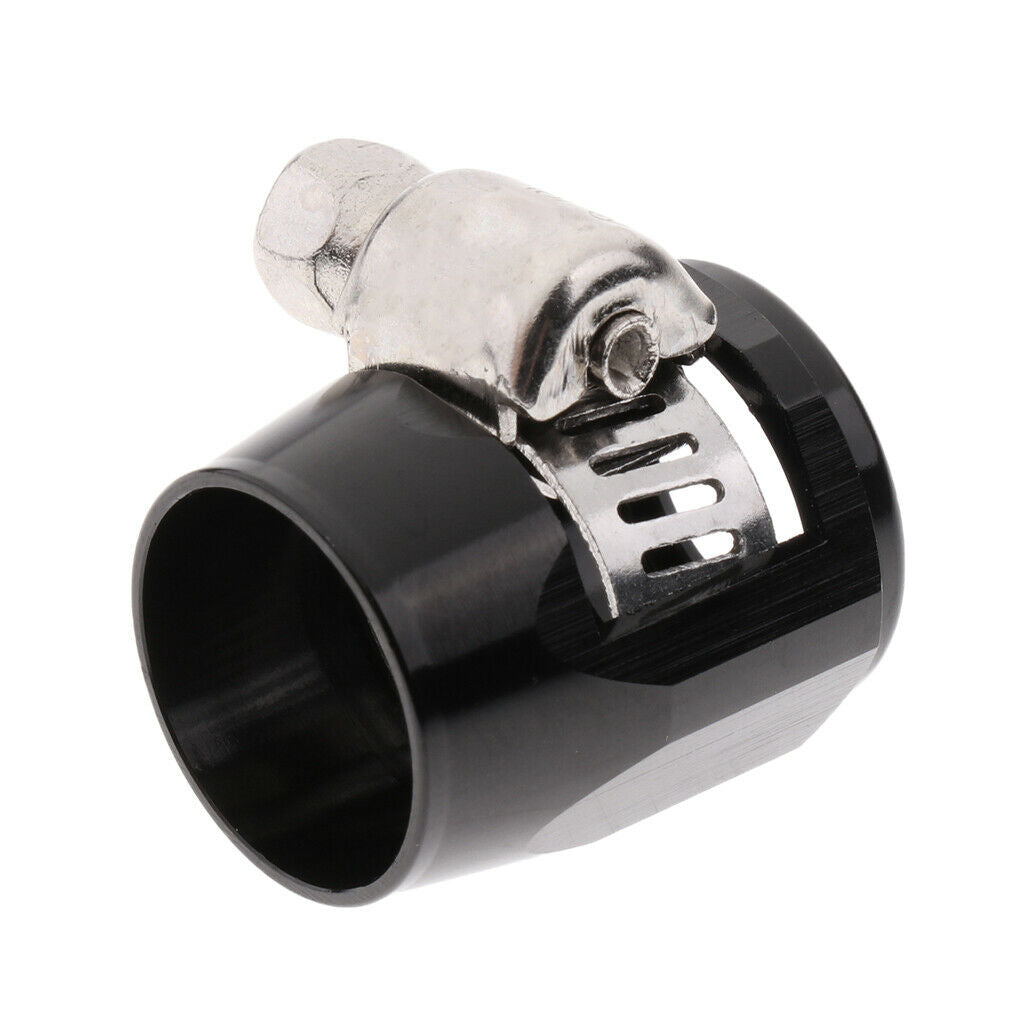 5x Aluminum Hose Clamps With Worm Drive, Clamping Range Î¦ 12-19mm