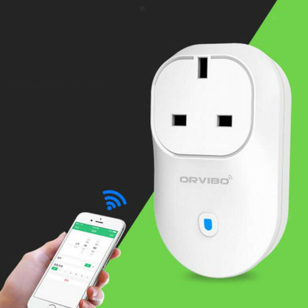 Wireless Remote WiFi Smart Socket Outlet Smart Home Appliance B25 UK Plug