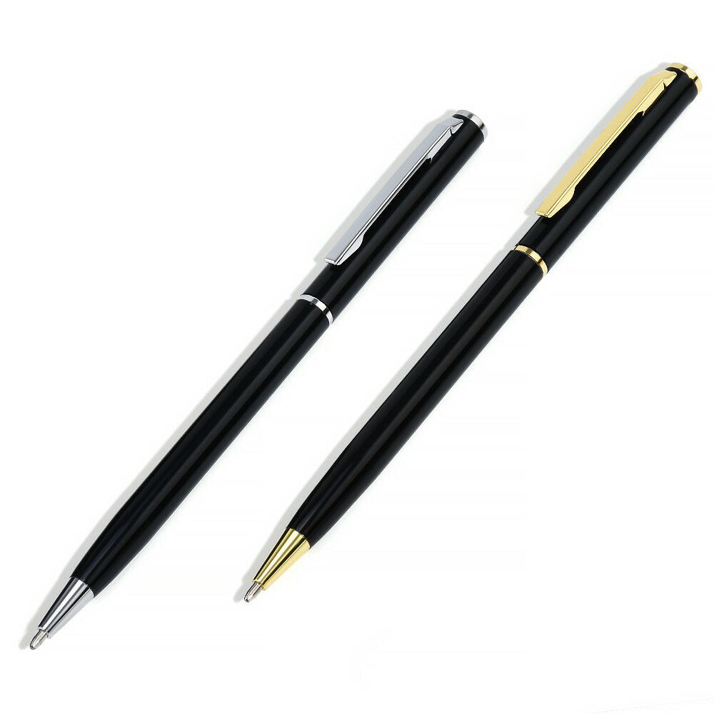 Stainless Steel Ballpoint Pens Office Ball Point Writing Pens Student Stationery