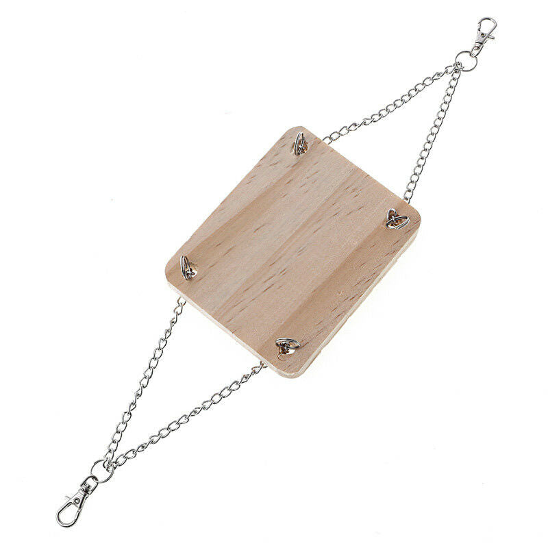 Small Hamster Play Swing Seesaw Hanging Case House Pet Animal Cute Home Toys