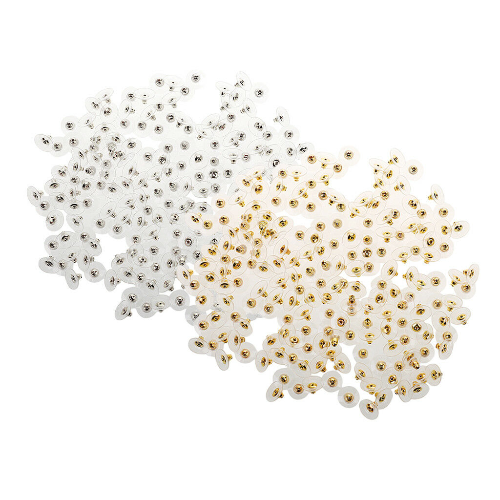 200 Pairs Earring Backs Findings Earings Accessory Secure Hypoallergenic
