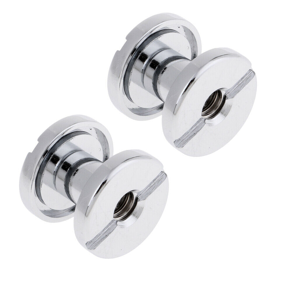 2Pc Durable Brass Book Screws Replacement Assembly Screws for Back Plate Pad
