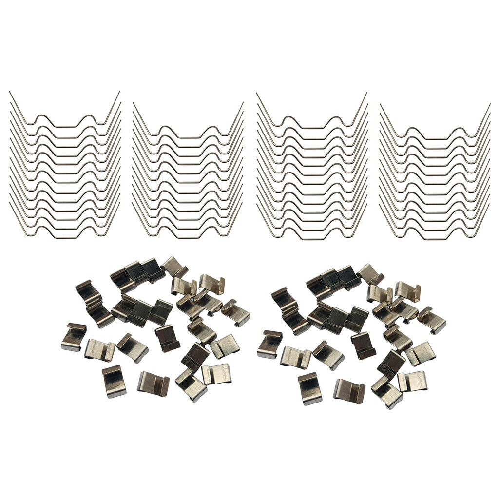100 Pieces Durable Greenhouse Glazing Clips Fixed Clips Greenhouses Fittings