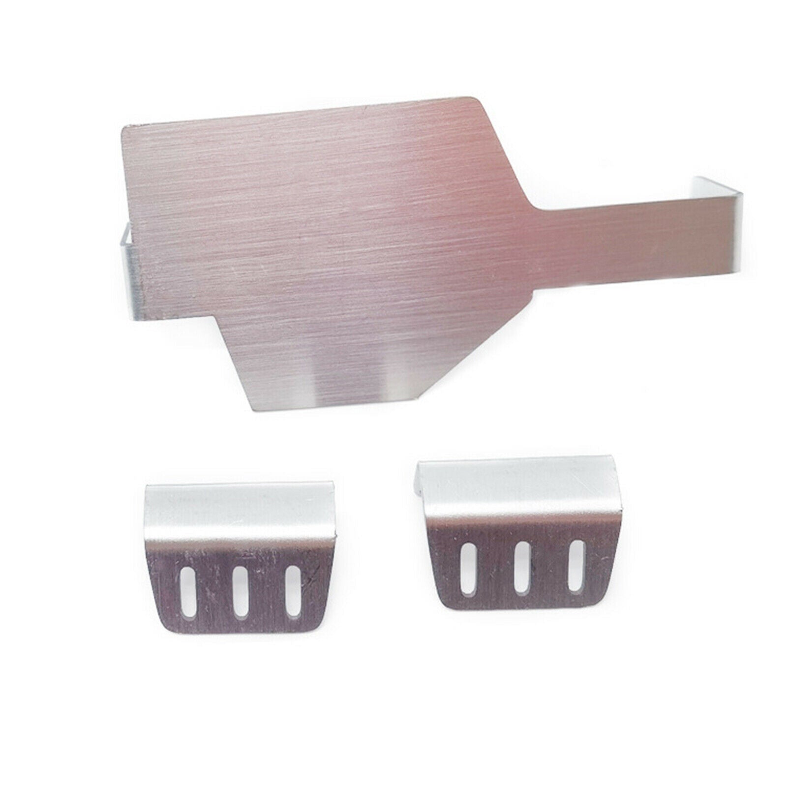 Stainless Steel Chassis Armor Guard Plate for 1/12 FMS ROCHOBBY 1941 Willys