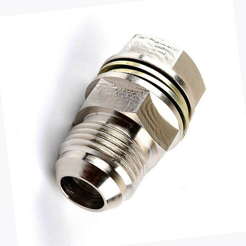 10 AN to M18 x1.5mm Turbo Oil Pan Adaptor Bung Return Drain Plug Non Welding 1PC
