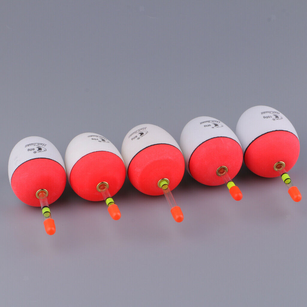 10pcs / Lot Sea Rock Fishing Glowing EVA Foam Floats Bobber
