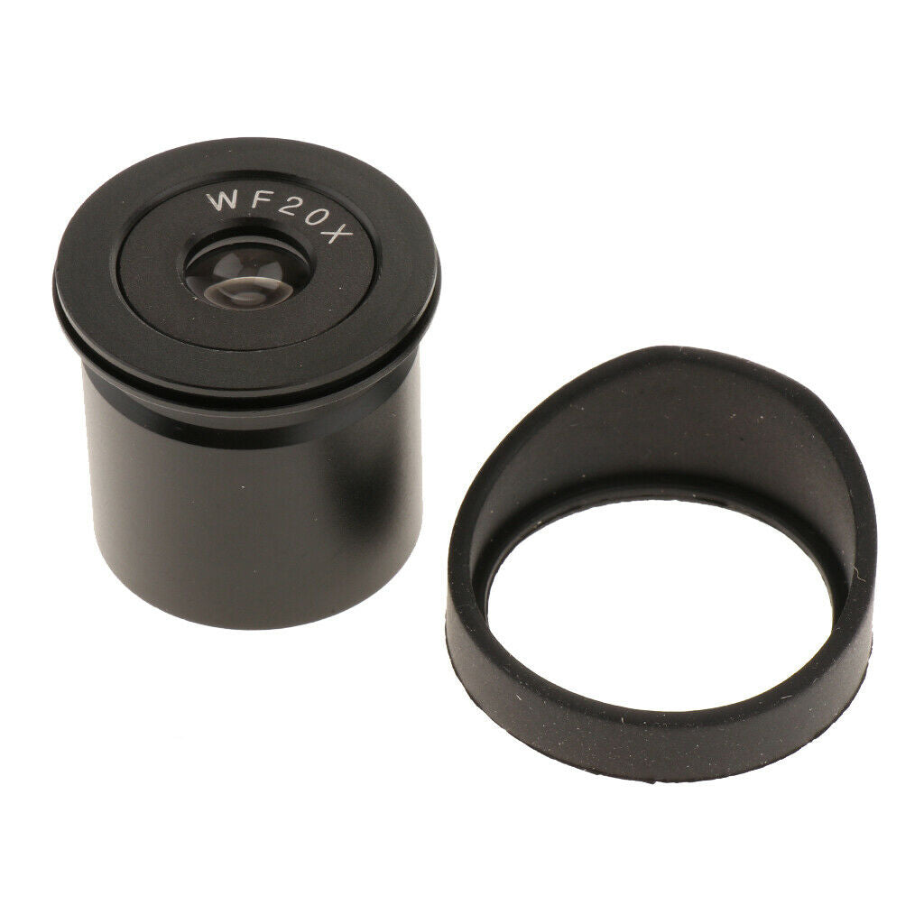 Lab Biological Microscope Widefield Eyepiece WF20X Lens 30mm
