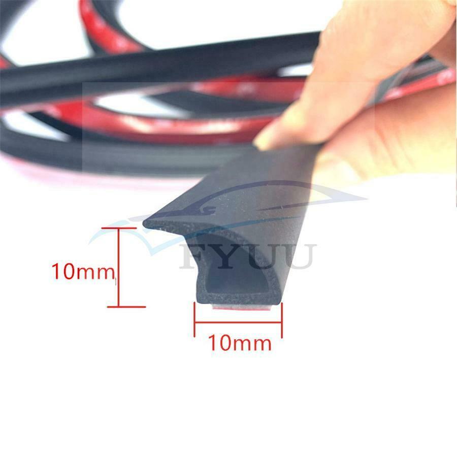 2PC 1.2M*2 Rubber Seal Strip Filler Car Door Weatherstrip For Trunk Protection