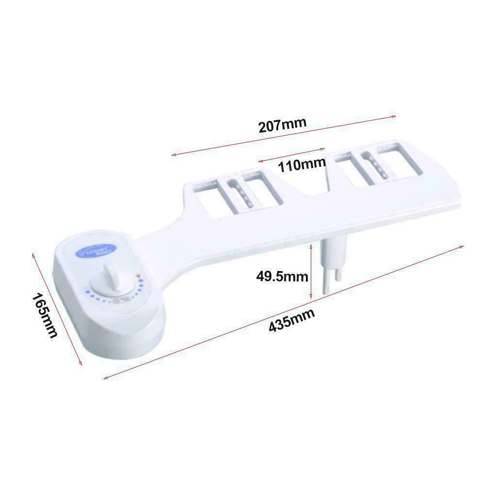 Toilet Seat Attachment Fresh Water Spray Non Electric Mechanical New Bidet