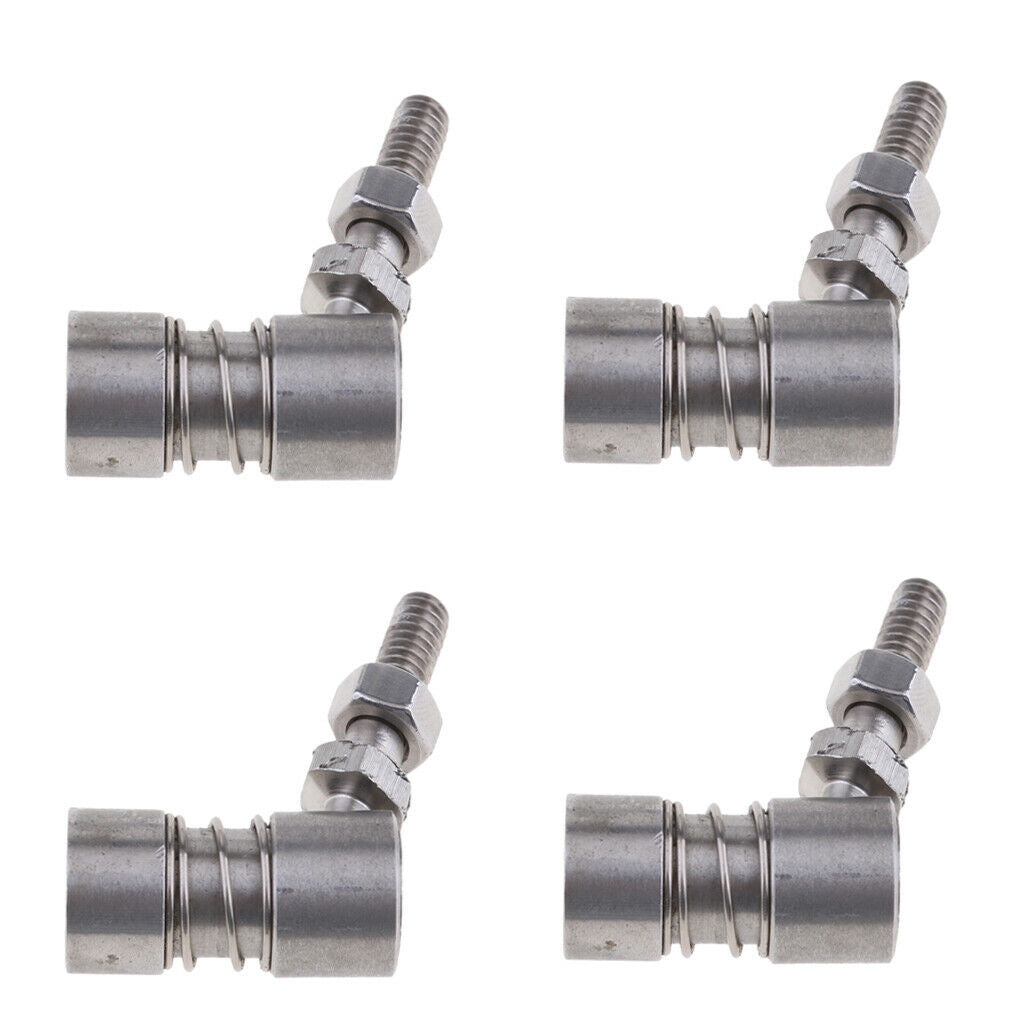 4Pcs Stainless Steel Control Cable Shift Throttle Ball Joint Boat Marine