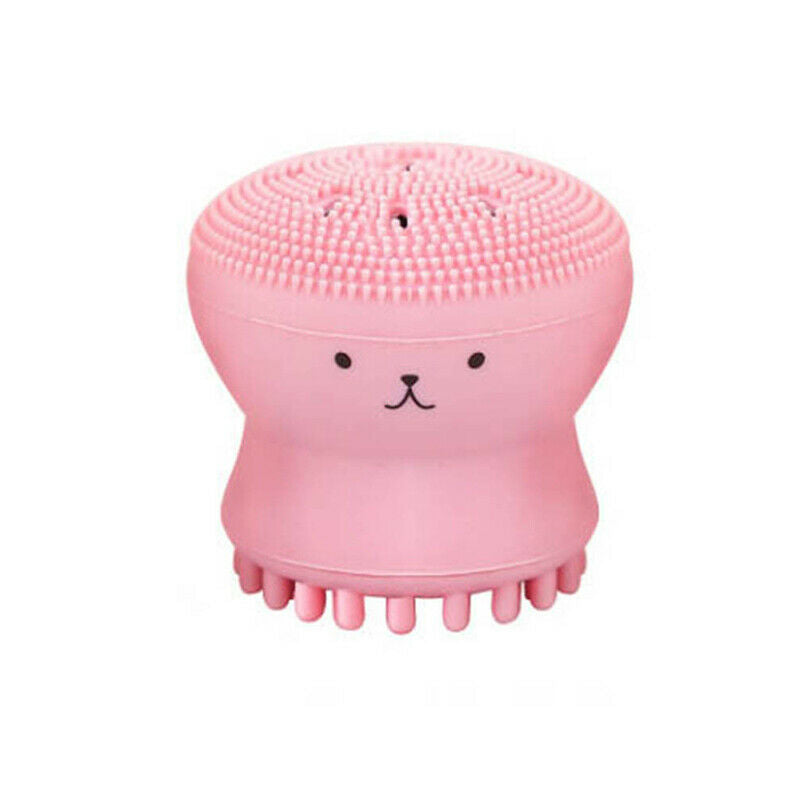 1PC Silicone Facial Cleaning Brushes Remover Skin Oil Acne Pore Cleaning Br DF
