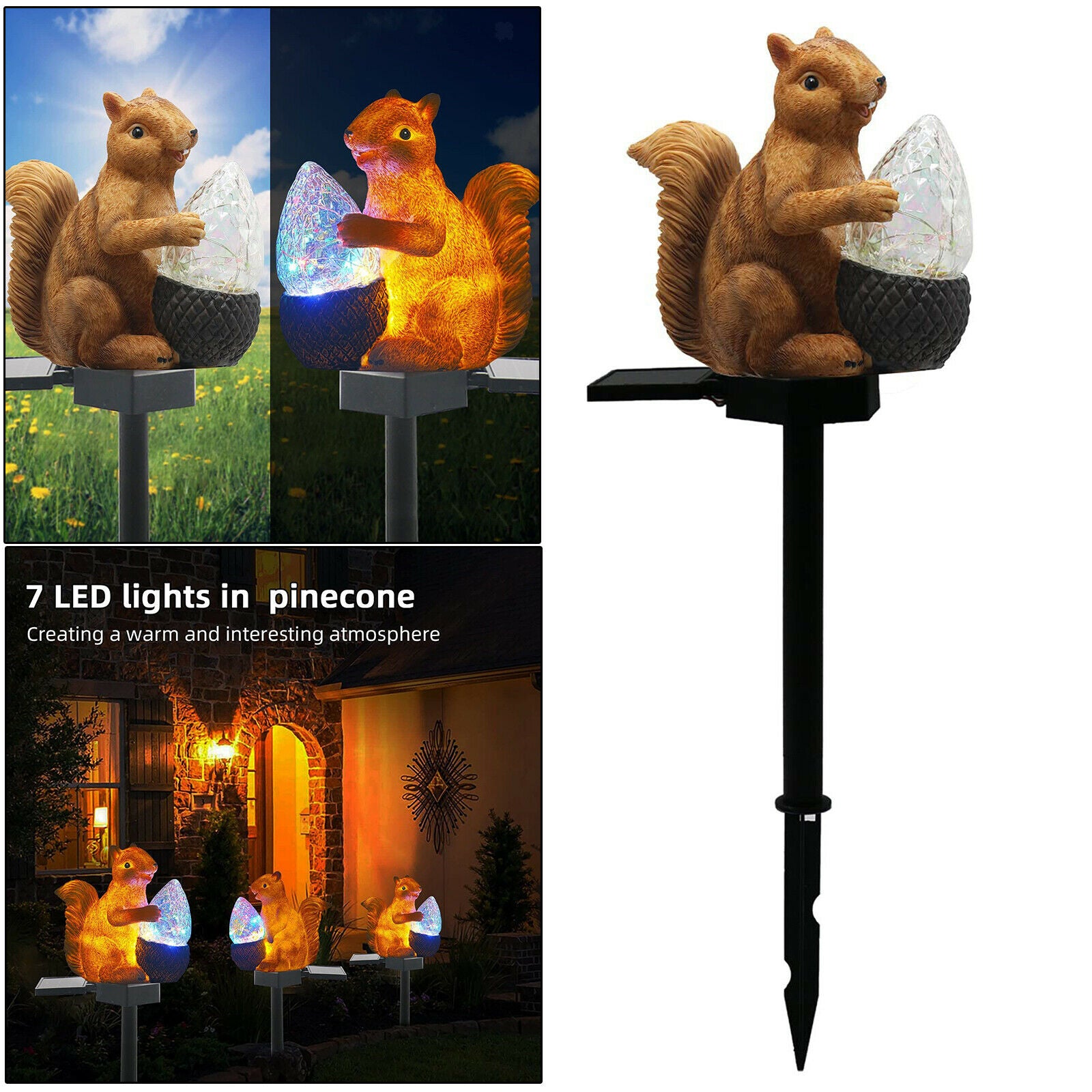 Solar Garden Stake Lights IP65 for Pathway Christmas Weddings Decor