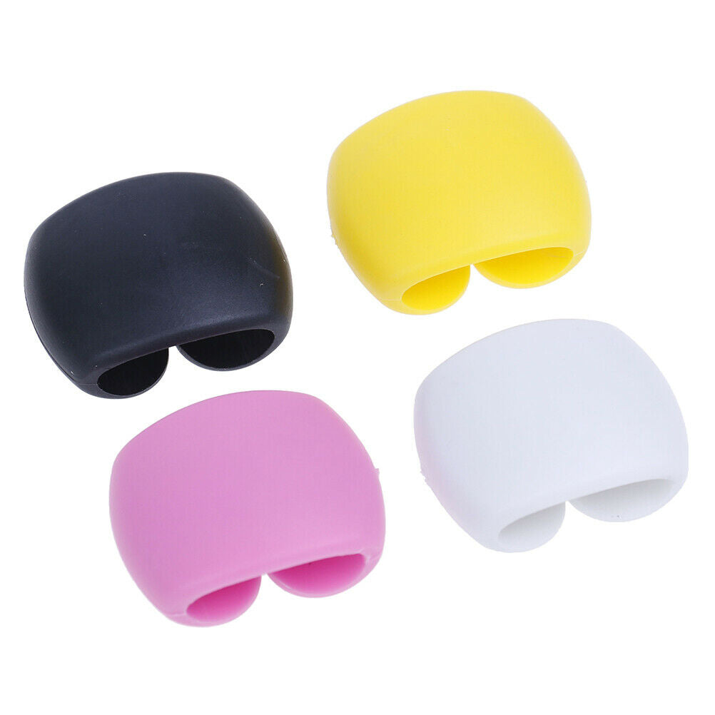 4x Cable Winder Simple Round Clip USB Charger Holder Desk Tidy Organiser Wi Rf