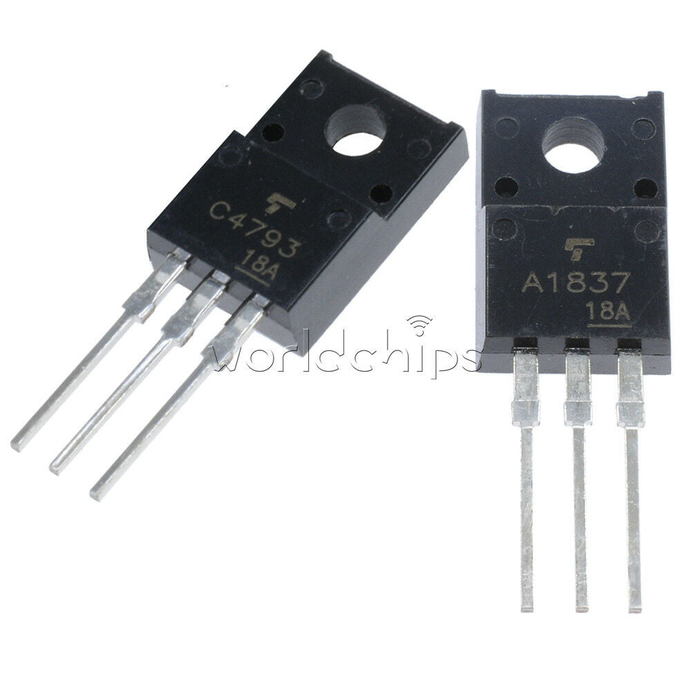2pairs/4PCS 2SA1837 2SC4793 Transistor IC