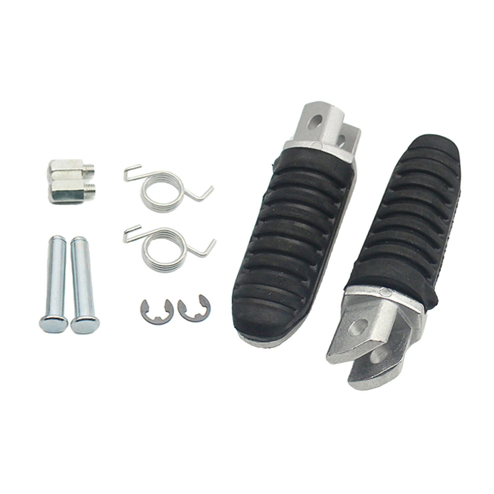 1 Pair Motorcycle Foot Pegs Footrests Pedals for Suzuki V-Strom Parts Front