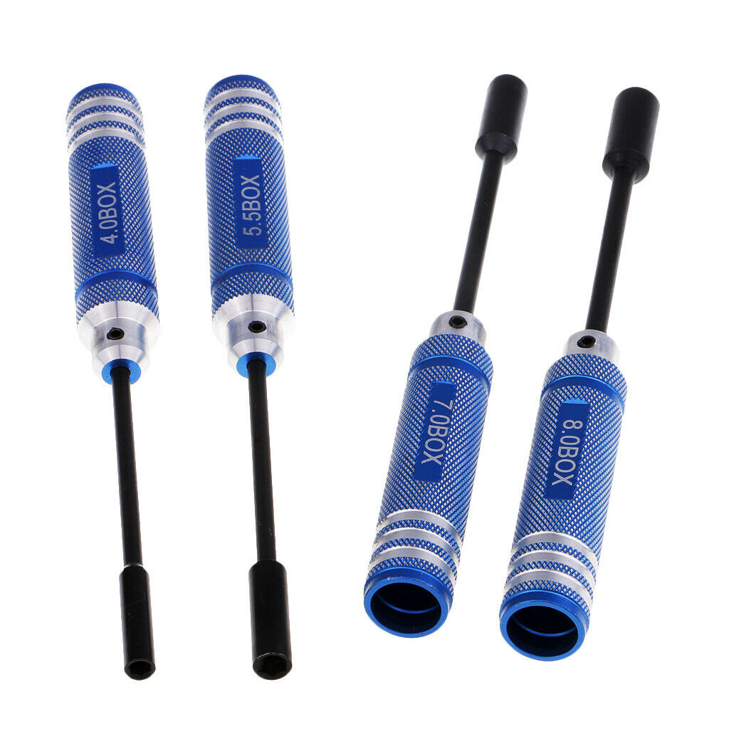 4pcs RC Car Hexagonal Sleeve Screwdriver Repair Tool Kit High