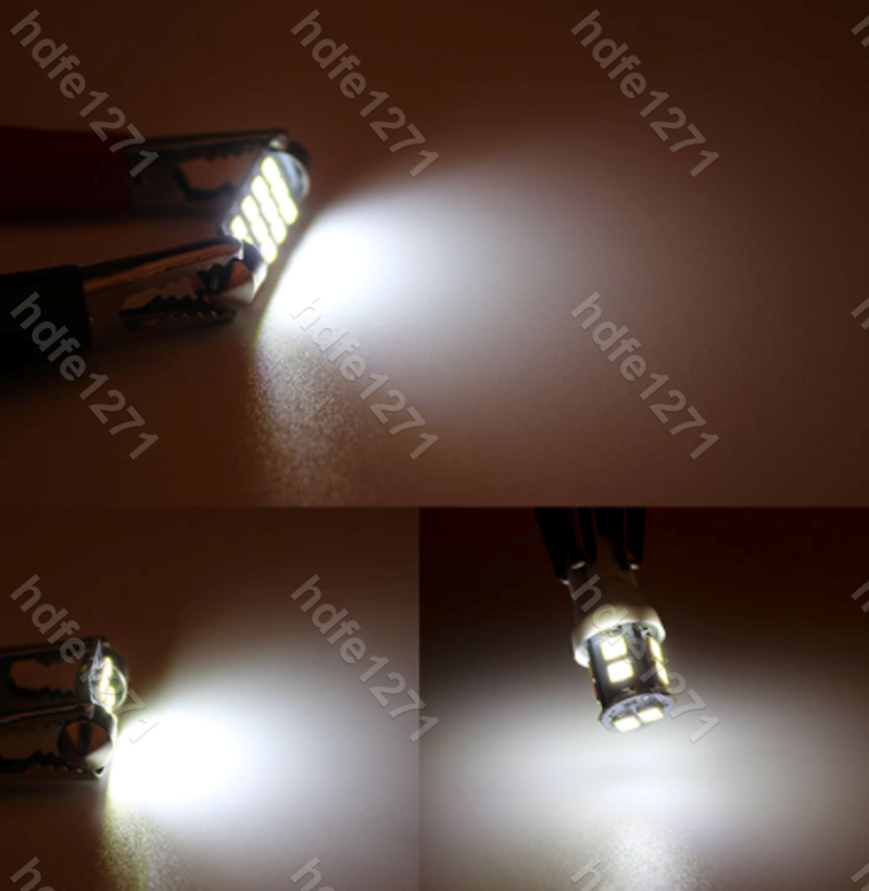 20pcs LED Car Light Bulb Interior Map Dome Trunk License Plate Lamps Kit